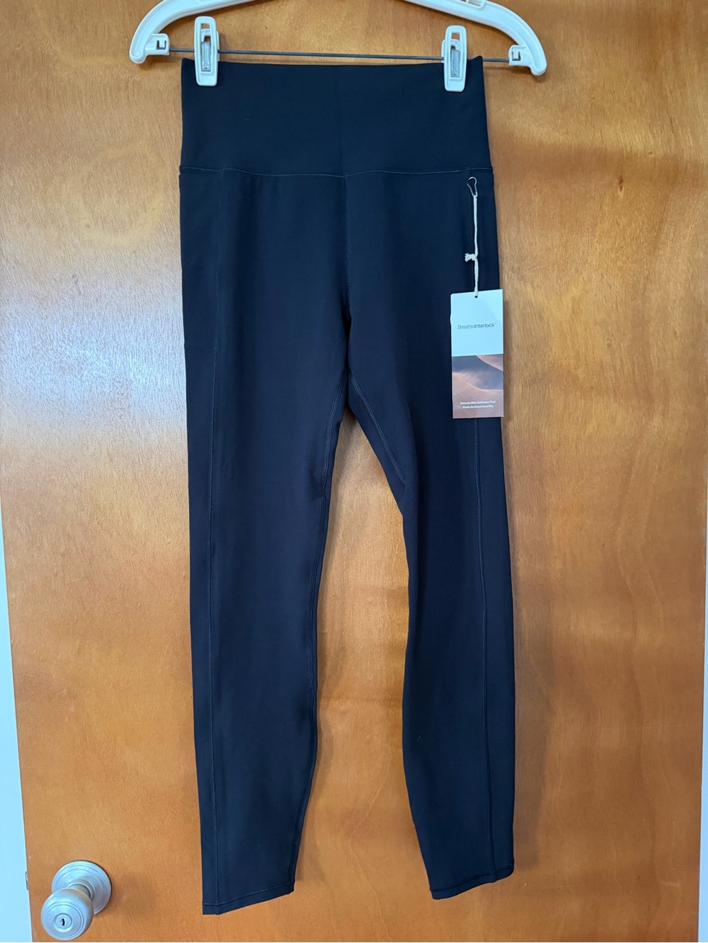 Vuori Black High-Waist Performance Leggings